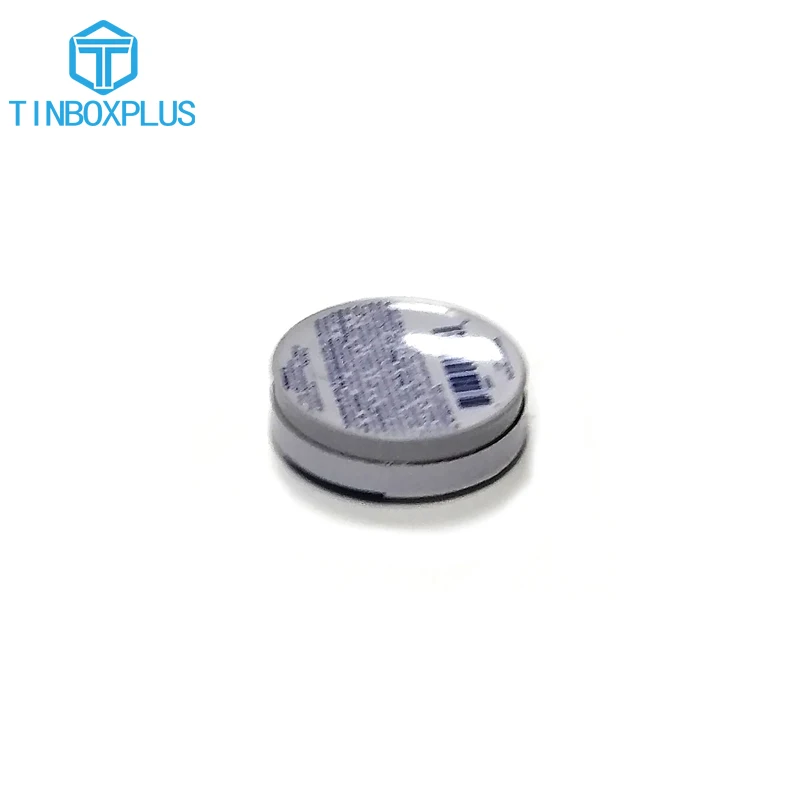 Custom printing Low price tiny metal cosmetic skin care cream small round tin packaging metal box