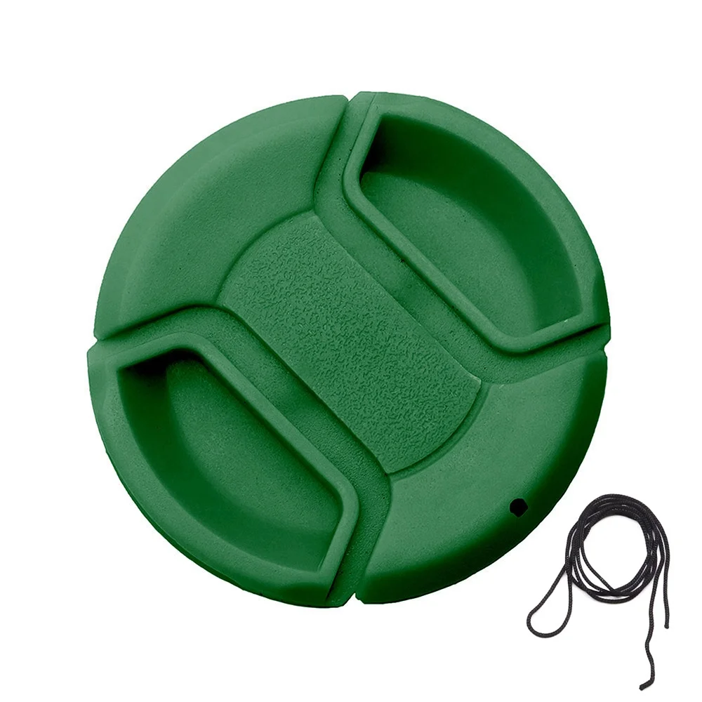 46mm Universal Colorful Center Pinch Snap-On Lens Cap for Digital Single Lens Reflex Camera