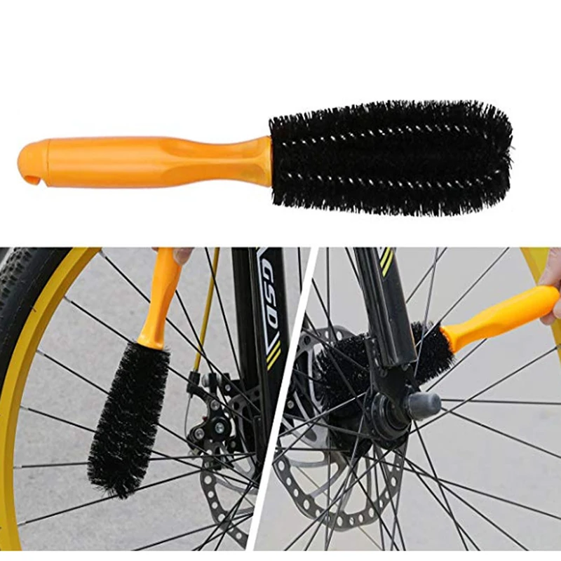 Многофункциональный набор из 9 предметов для чистки велосипедов