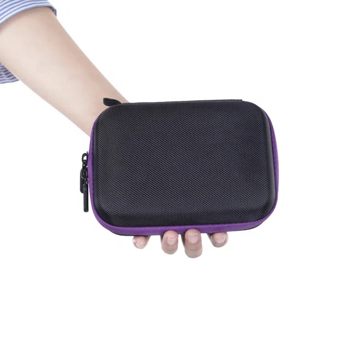 Pocket design small size innovative solid perfume travel case hard shell waterproof cosmetic eva case for perfume bottle