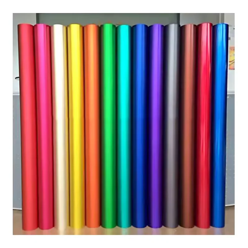 NICK High Quality Wholesale High Quality Removable Glue Glossy Car Wrap Film auto vinyl wrapping films protective car vinyl wrap