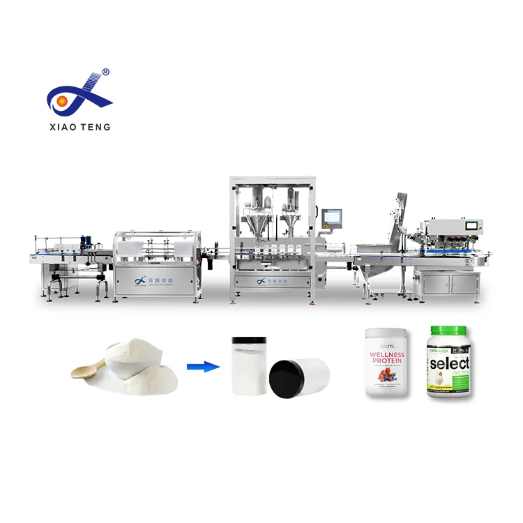Fully Automatic Dry Powder Milk Powder Mixing And Packing Machine Production Line