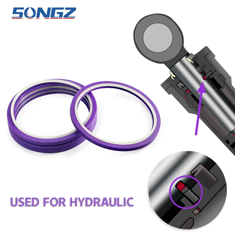 Doctor Buffer Seal Excavator Kits HBY 85*100.5*6.3 Size Individual Packing for Cylinder Repair kits