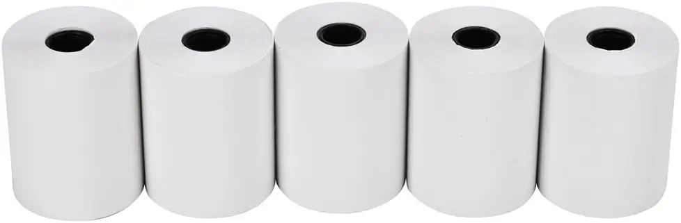 Recyclable Custom Made Cashier Pos Thermal Paper Rolls 57 70 80mm Single Cash Register Paper for Thermal Printer