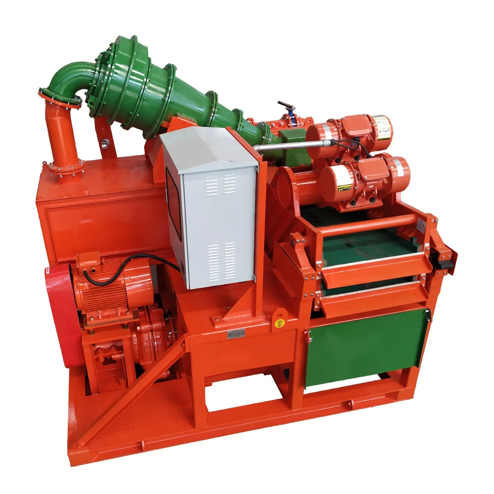 High Efficiency Desander for Mud Separation in Foundation and Civil Engineering Projects