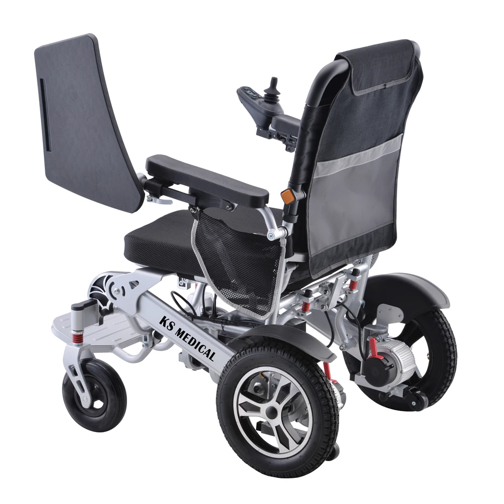 KSM-606 Height Adjustable All Terrain Electric Power Wheelchair with Cheapest Price MDR Approved Office Wheel Chair