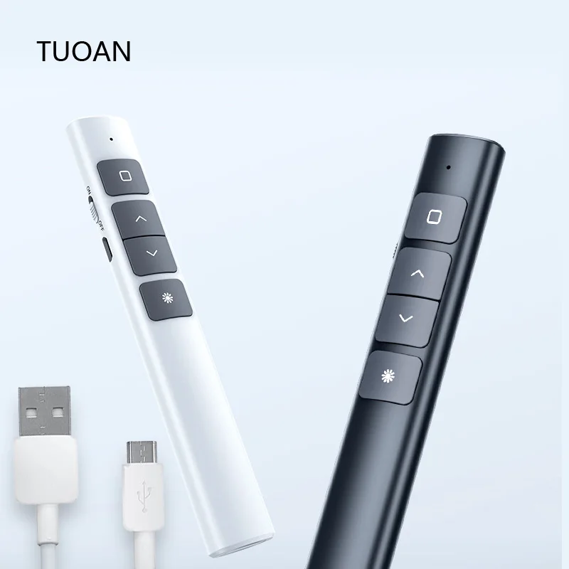 Лидер продаж беспроводная ручка-Презентер с красной лазерной указкой ручка USB зарядкой PPT лазерная указка на большое