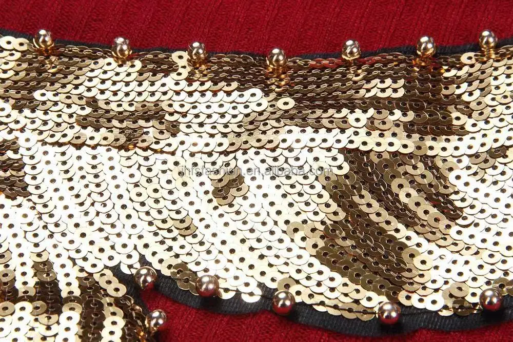 J&H new design 2022 cotton knit outfits with sequins pattern women sweat suit fashionable africa clothing