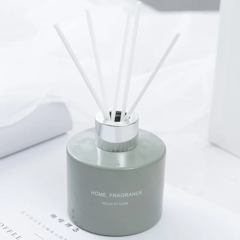Different colors air fresher long lasting bedroom natural fragrance oil aromatic essential oil home reed diffuser perfume