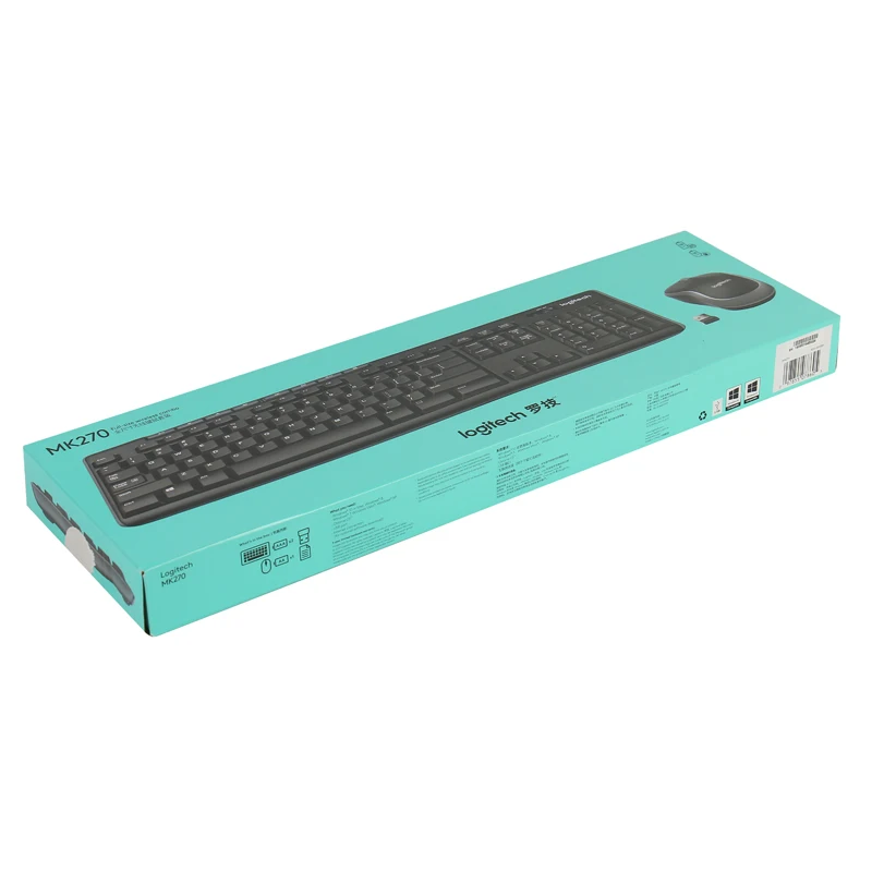 Custom Logo Flat Corrugated Box For Logitech Keyboard Packaging Box