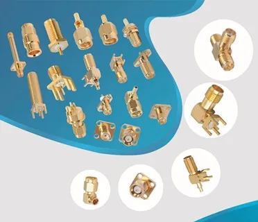 Hot sale Factory price MMCX Adapter Male to Male RF Coaxial Connector