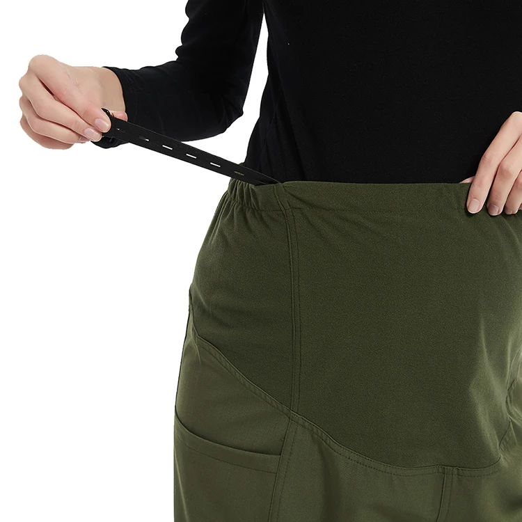 New Products Pregnant fashionable stretch doctor women nursing scrubs sets medical hospital uniforms set