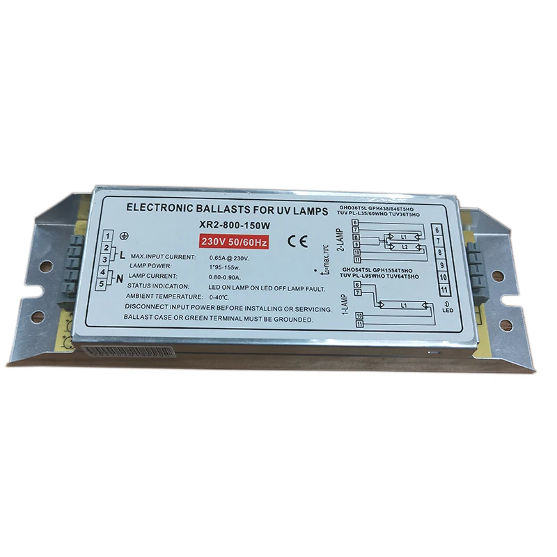 t5 t8 ballast 220V 230V 40W 150W 0.8-0.9A  electronic ballasts for uv lamps uvc tube