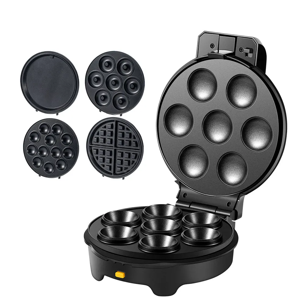 sokany  110V 220V Automatic Non-stick Snacks Desserts Doughnut Maker 3 in 1 Sandwich Machine