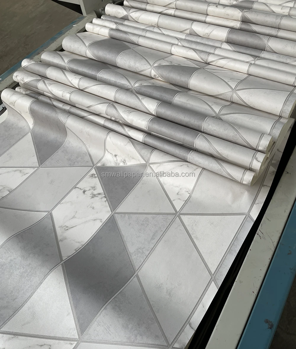 Beautiful Wallcovering vinyl wallpaper roll 3d wall panel modern fashionable wallpaper for decor