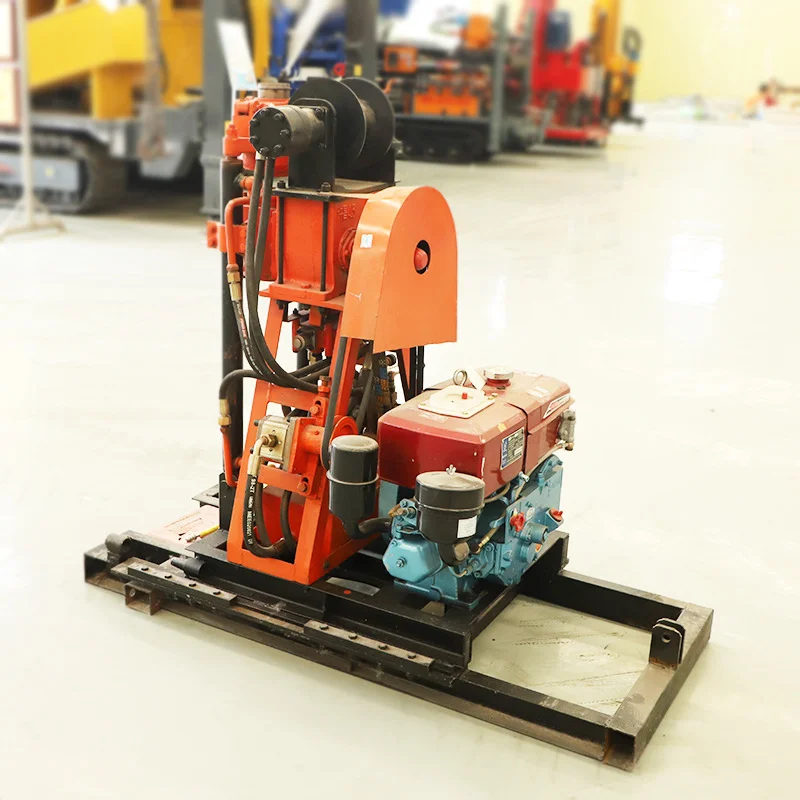 50-meter small geological exploration drilling rig, lightweight core sampling drilling rig