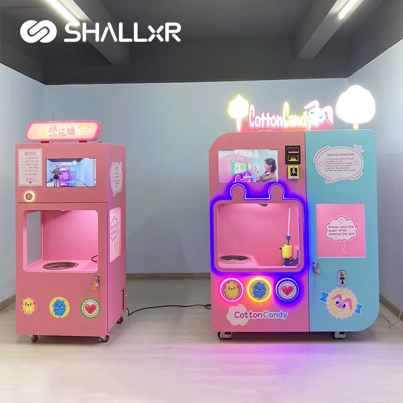 Supermarket Unmanned Bar 24 Hour Automatic Electronics Conveyor Belt Mini Snack Cotton Candy Vending Machine Snacks In Malaysia