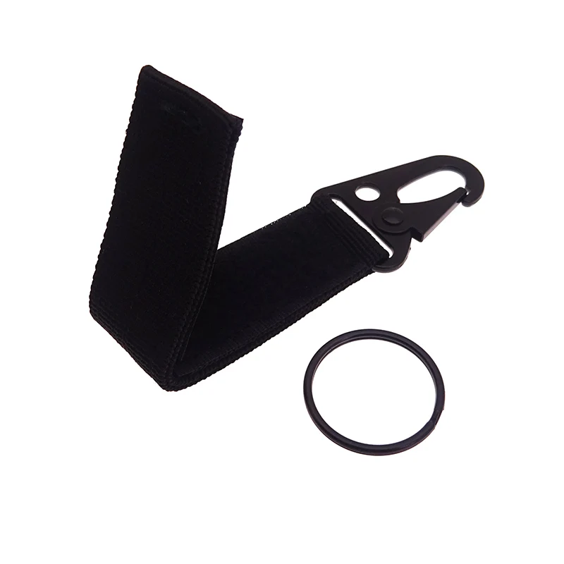 Wholesale Tactical Hanging Carabiner With Tether Buckle For Backpack Strap Keychain