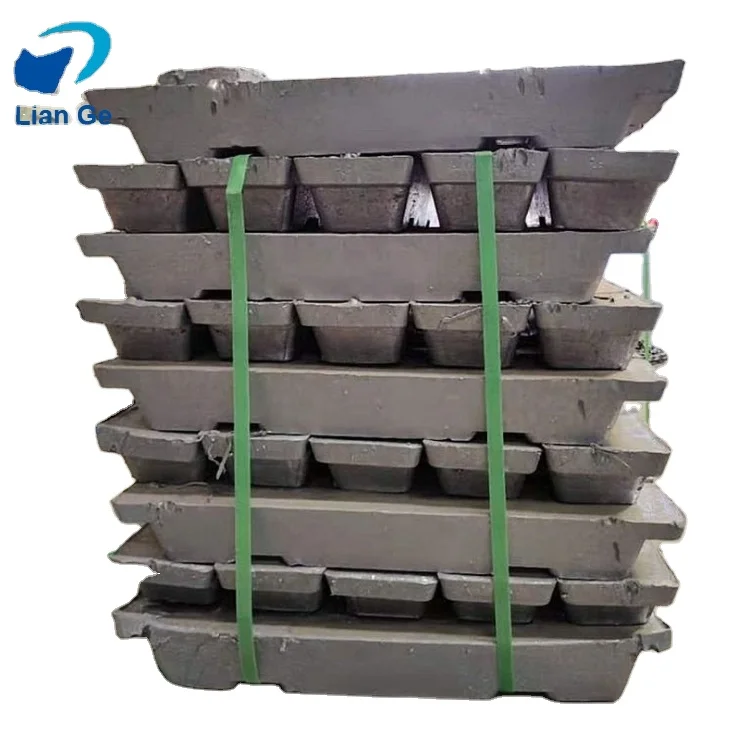 Электролитический противовес литой свинцовый слиток 99