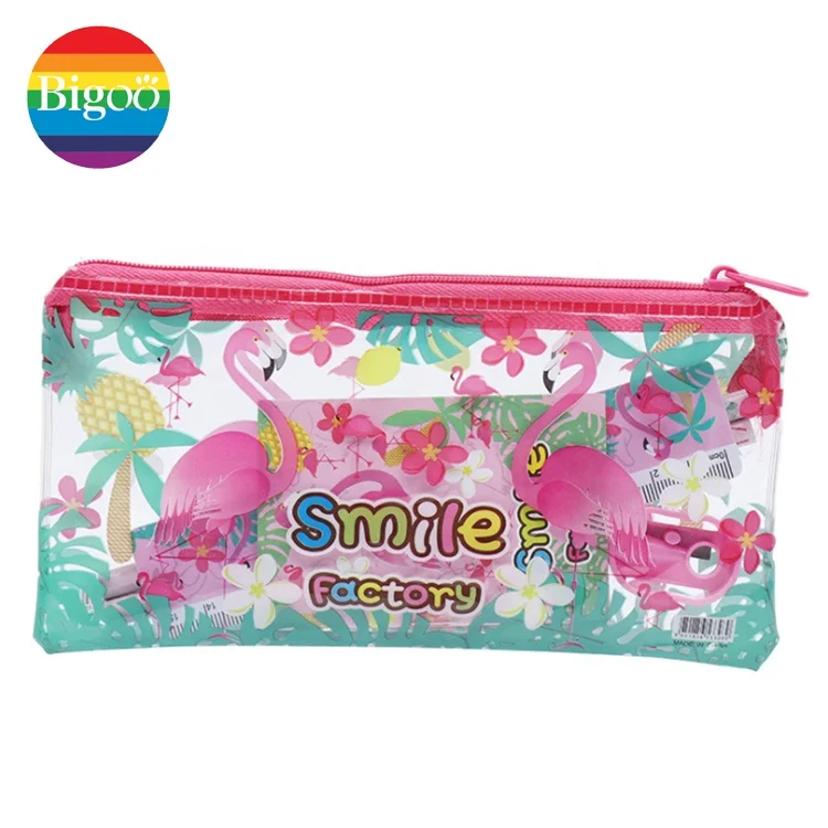 Kids stationery sets with pencil bag back to school cheap for school supplies