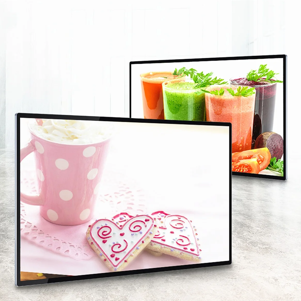 Easy-to-Install and Secure Wall-Mounted Electronic Billboard 32 43 49 55 65 inch Display Screen For Advertising digital signage