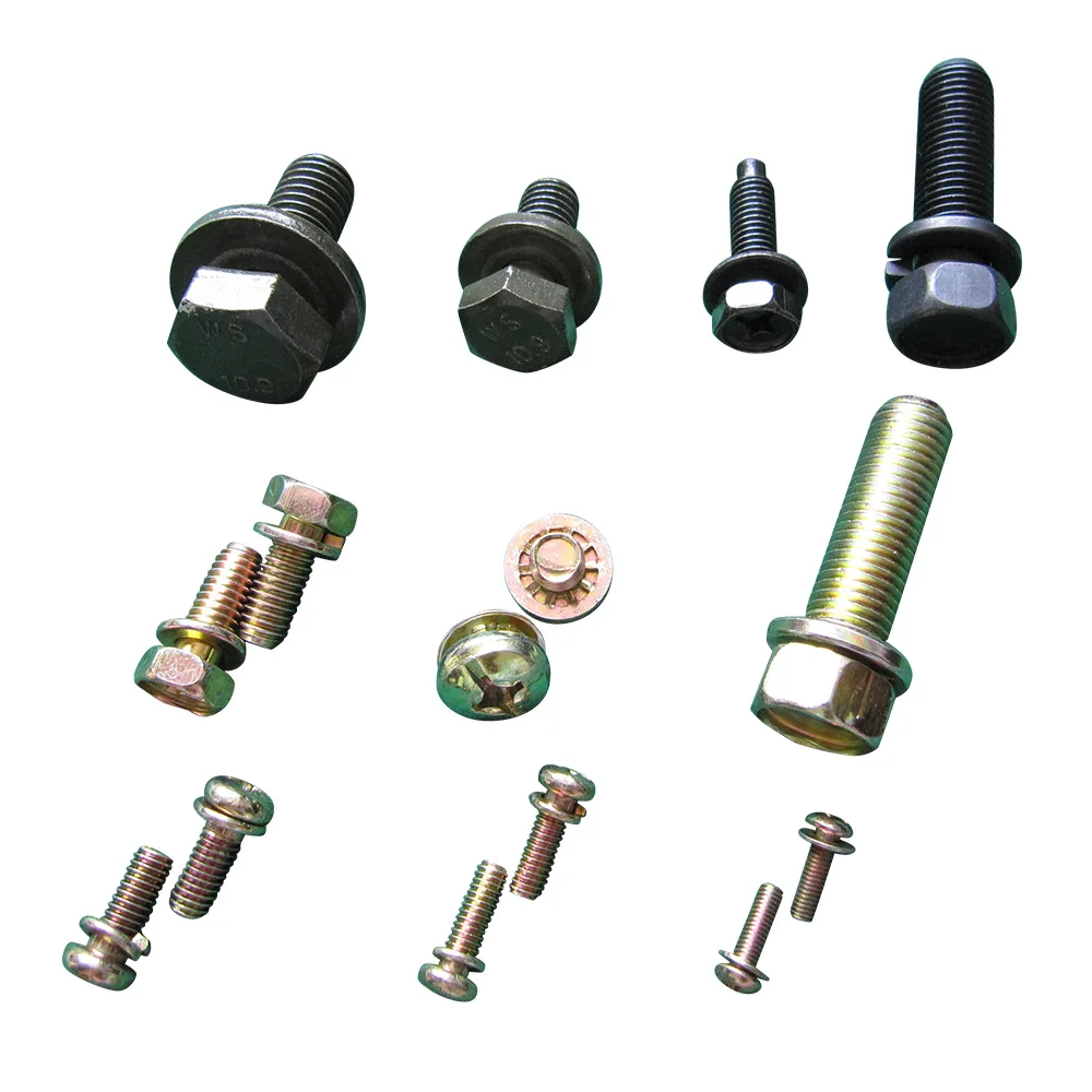 high strength hexagon head sems screw