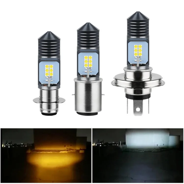 electric vehicle bright LED headlamp car h4 led light H6 3030-12smd led light for motorcycle head lamp