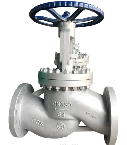 stop  dn40  dn80  flange high pressure steam dn32 hand wheel  cs globe valve