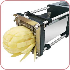 Household potato slicer French Fry Cutter Stainless Steel Auto Potato Cutter French Fry Cutter Slicer Potato Chips Maker