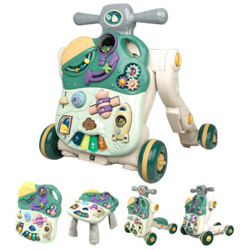 factory andador de bebe stroller car with music 5 in 1 handheld baby push walker car baby walkers  for baby