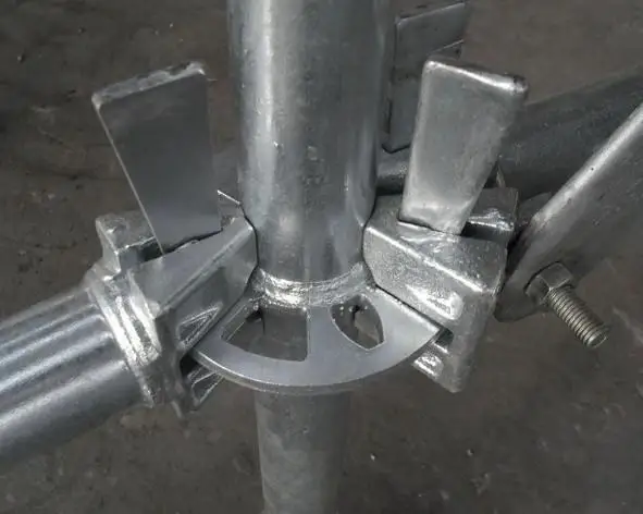 Galvanized America Type Ringlock Scaffolding With Ledger End Rosette