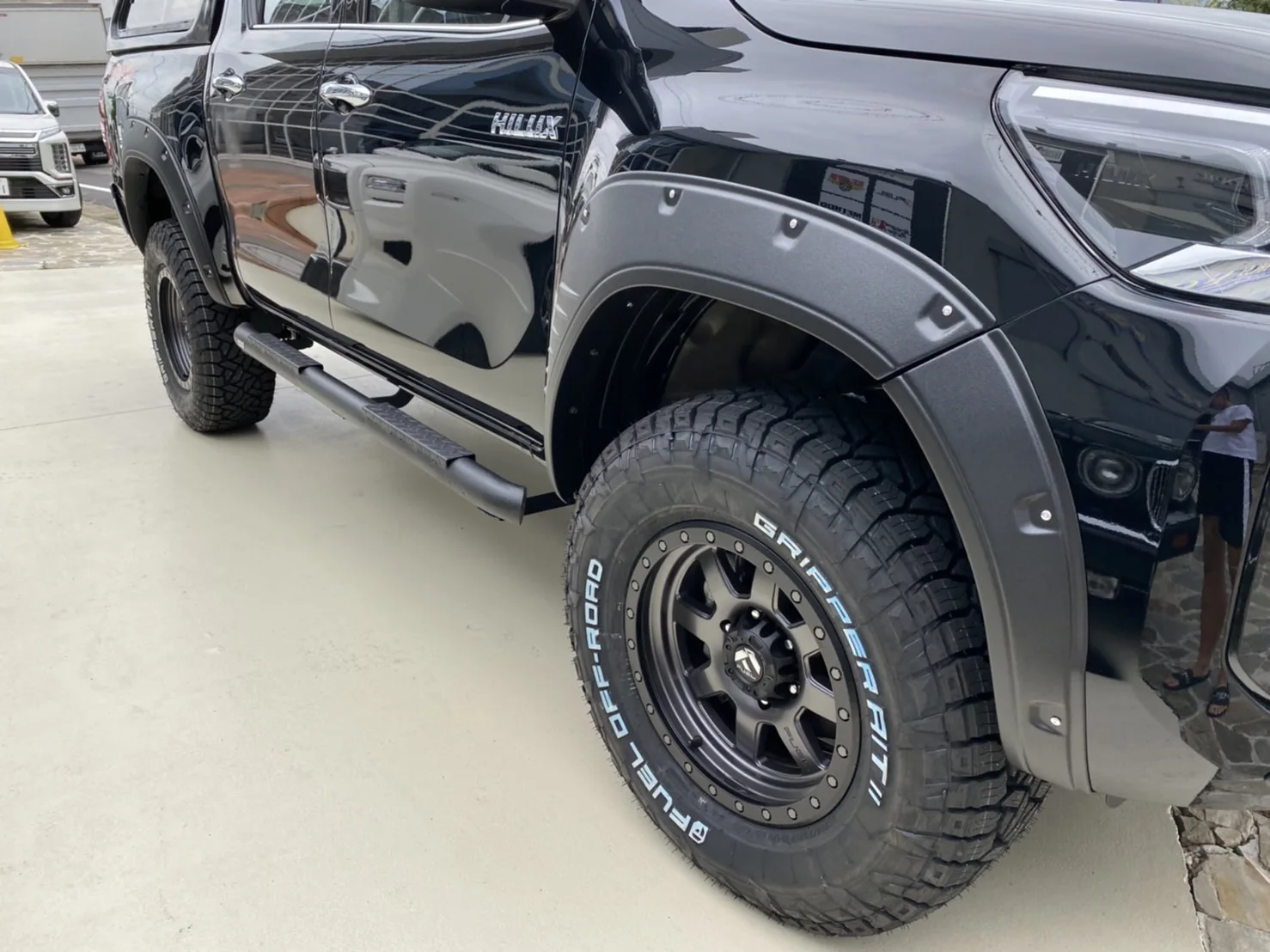 Custom Flare Fender High Quality ABS Plastic Car Fender Flare for hilux 2021