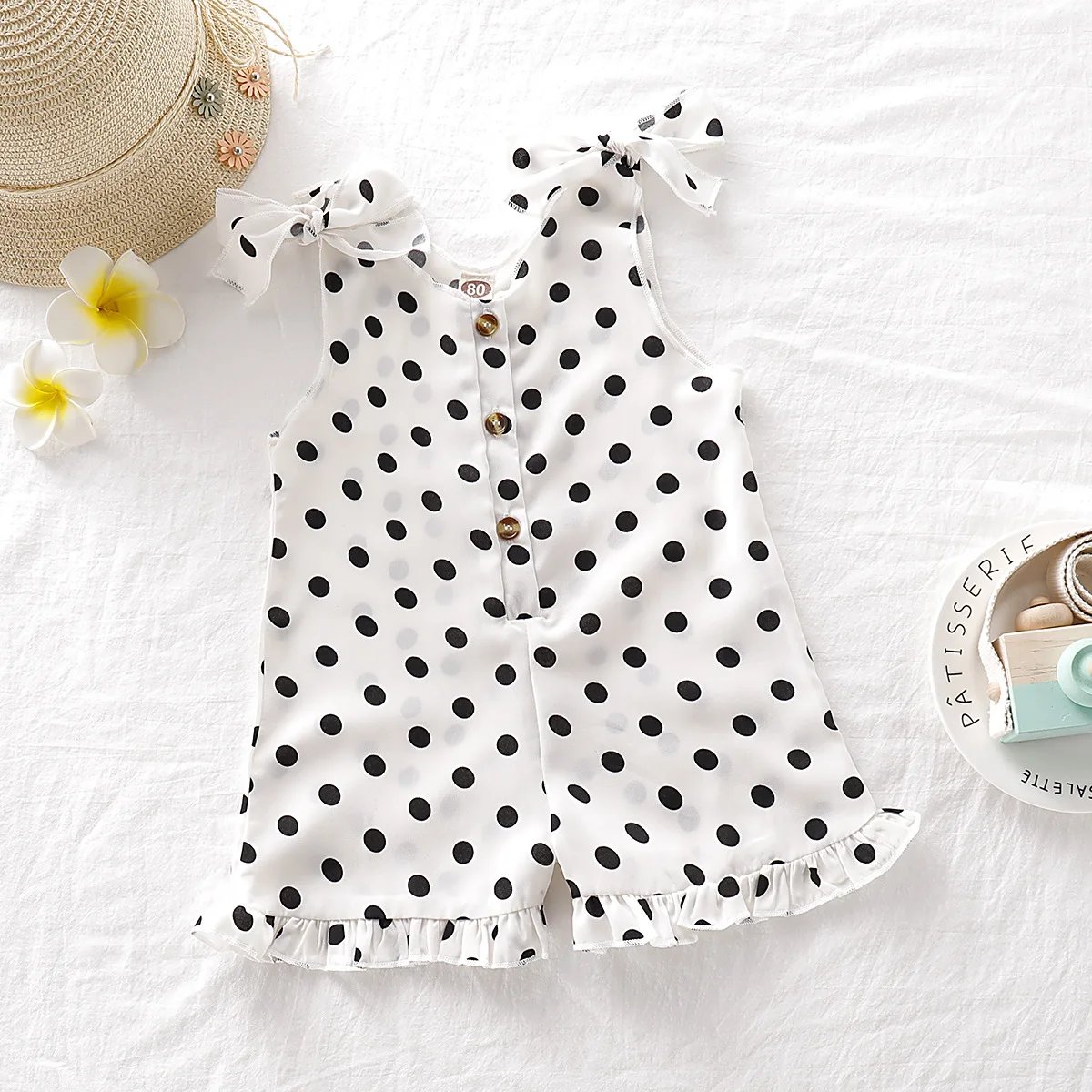 2020 summer girls dresses chiffon Children Dot pattern casual outfits  boutique babies dress