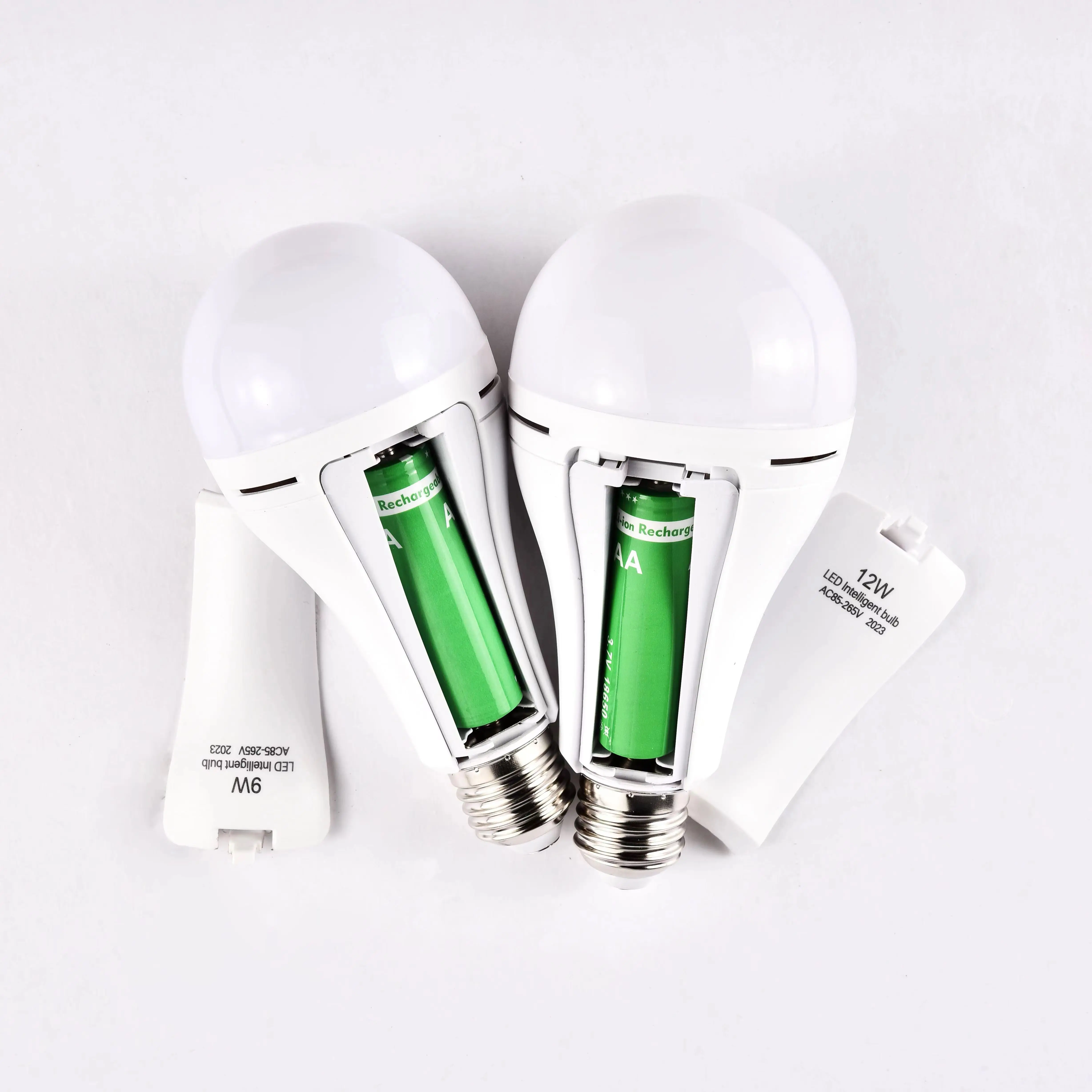 New Emergency Bulb AC85 265V DOB 9W 12W Bombillo Led de Emergencia 1200mAh battery Rechargeable Emergency Led Bulb