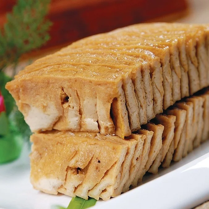 Factory Weekly Deals Frozen Soybean Products Deep Fried Bean Curd Marinated Bean Curd