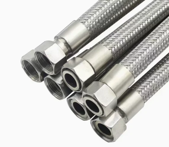 High Quality Custom Flange Joint Connector Flexible Metal Hose Braided 304/316 Stainless Steel Corrosion Resistance