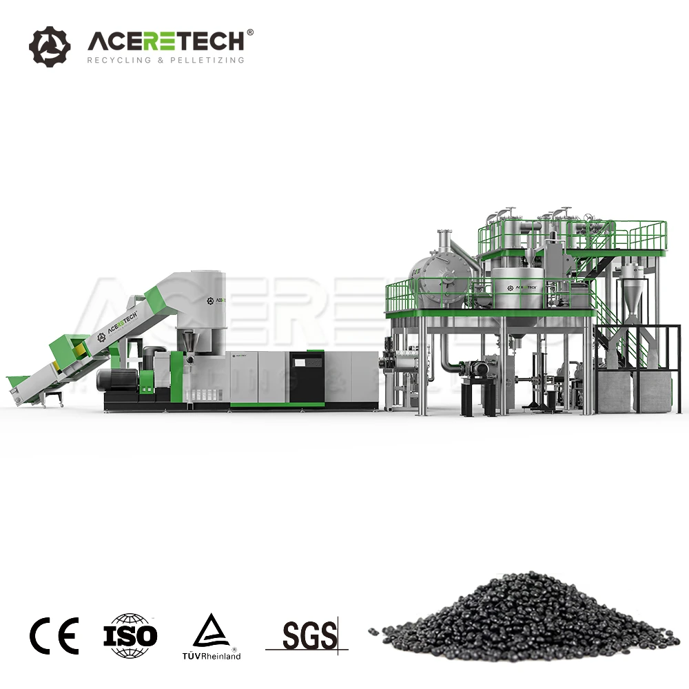 LSP Production Equipment Polyethylene Pe Recycling Plastic Pellet Extruder Granulating Machine