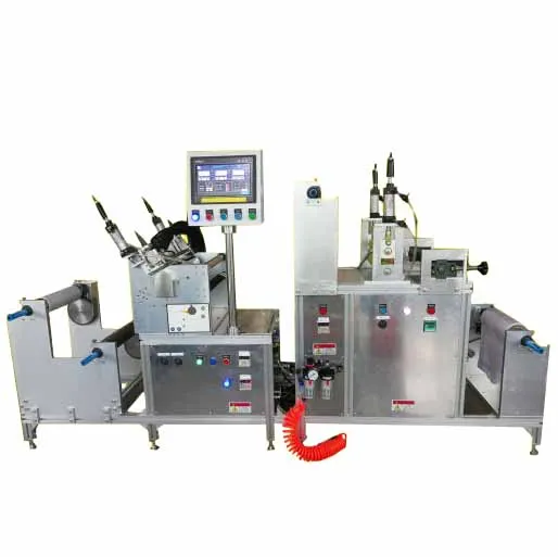 Лабораторная термоклеевая машина для нанесения покрытия вакуумным термоиспарителем