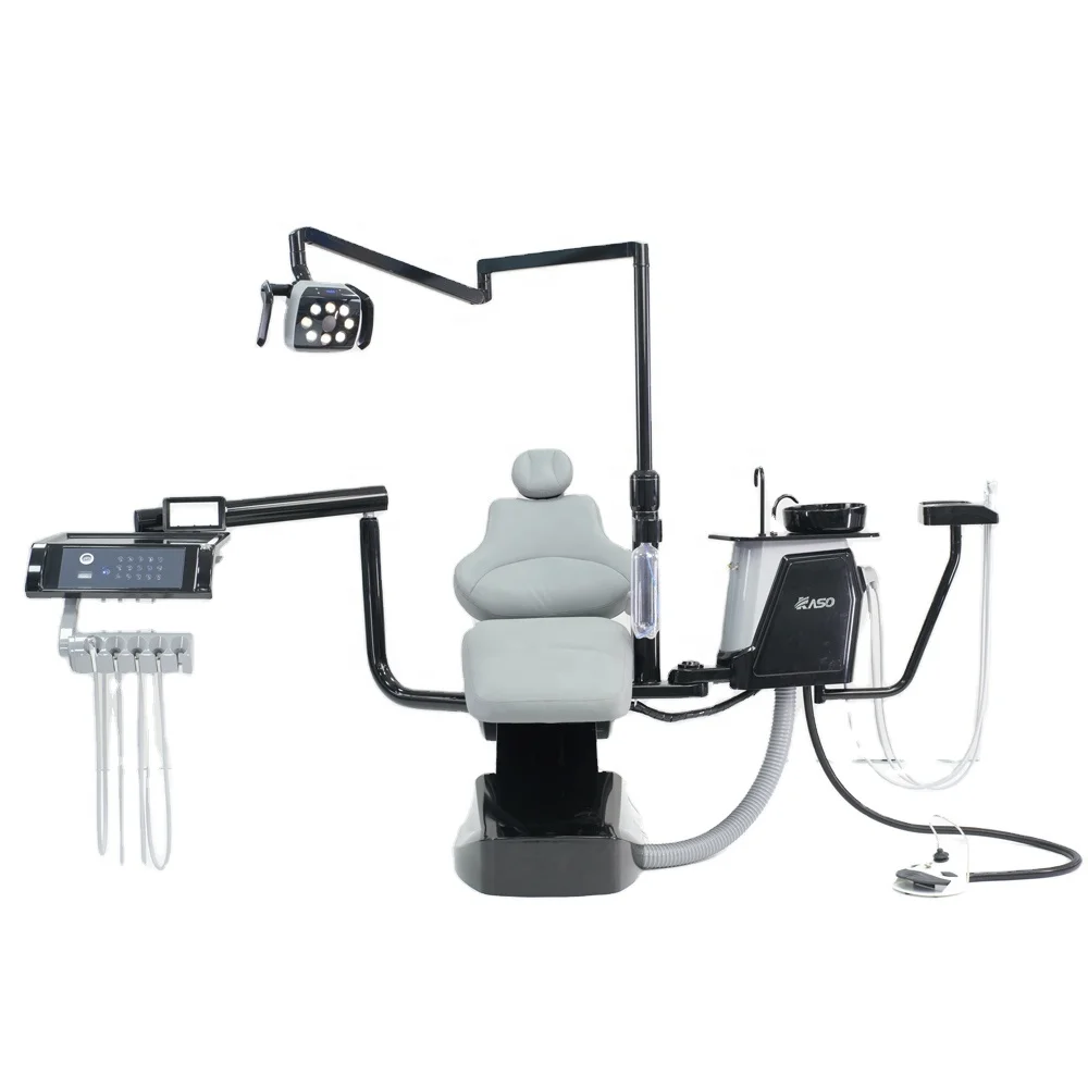 KASO Горячая продажа стоматологических euqiupment Черный цвет модели KS-R4 Темный рыцарь стоматологическое кресло