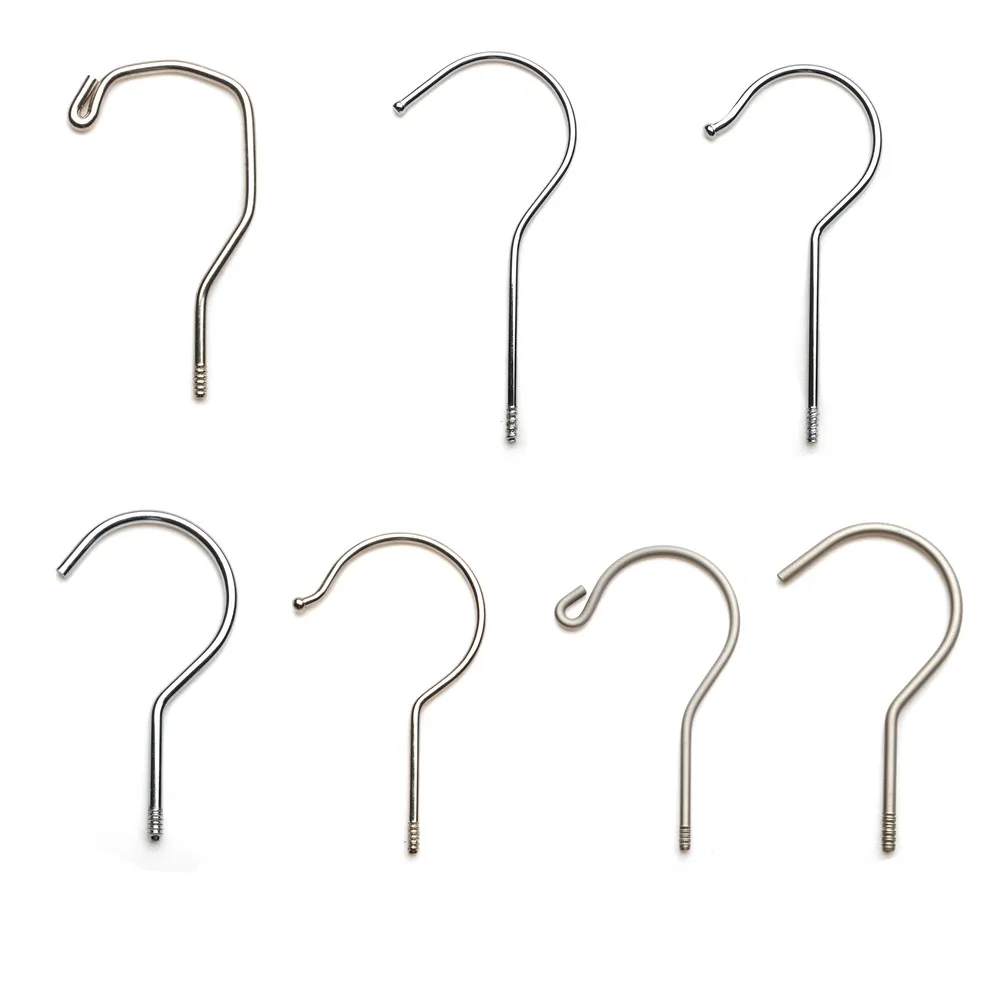 Manufacturer price hanger accessories metal hooks chrome silver gold brass hook for wooden hanger