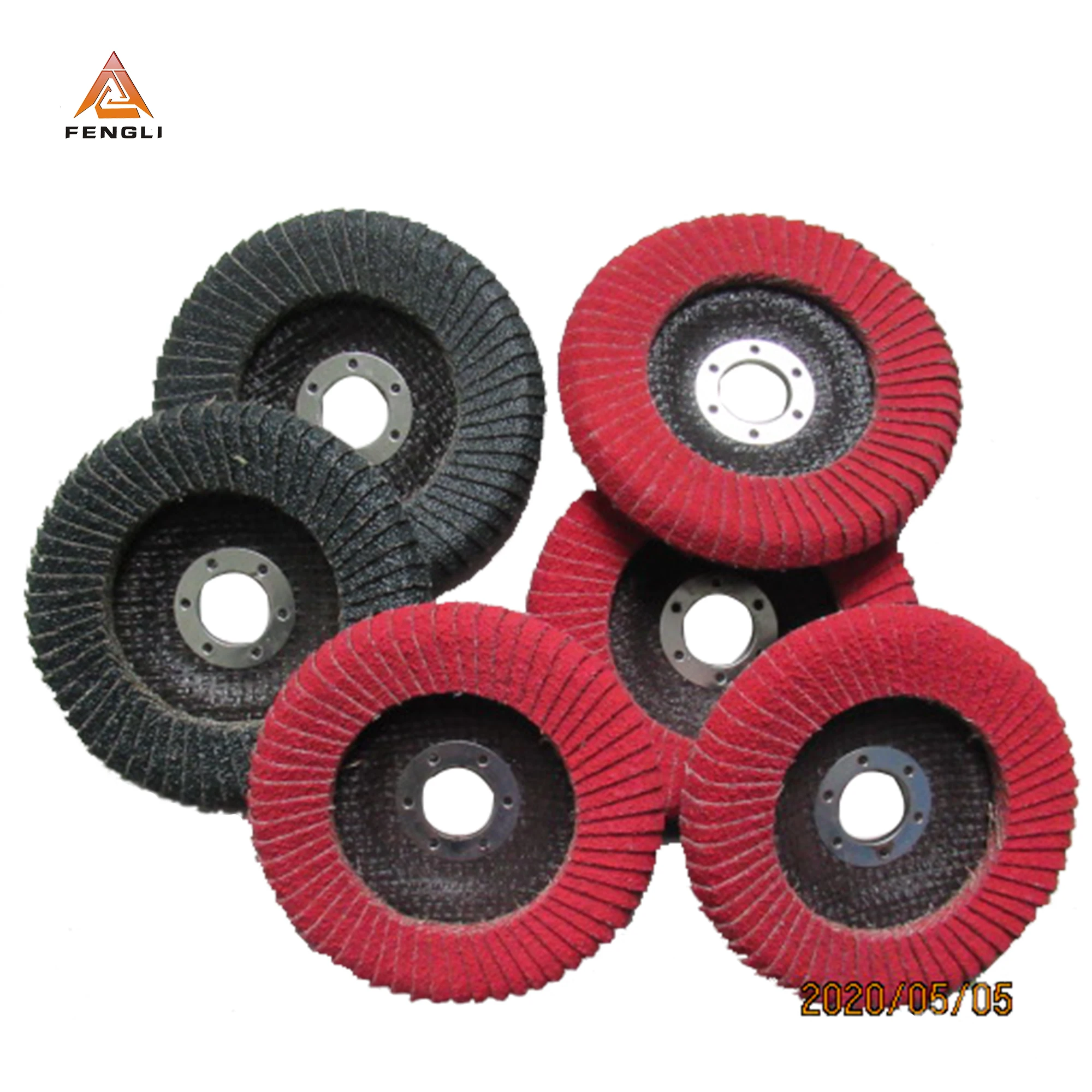 Cost-Effective P80 4inch Grit T29 T27 Alumina Oxide Fiberglass Backing Abrasive Flap Wheel Disc
