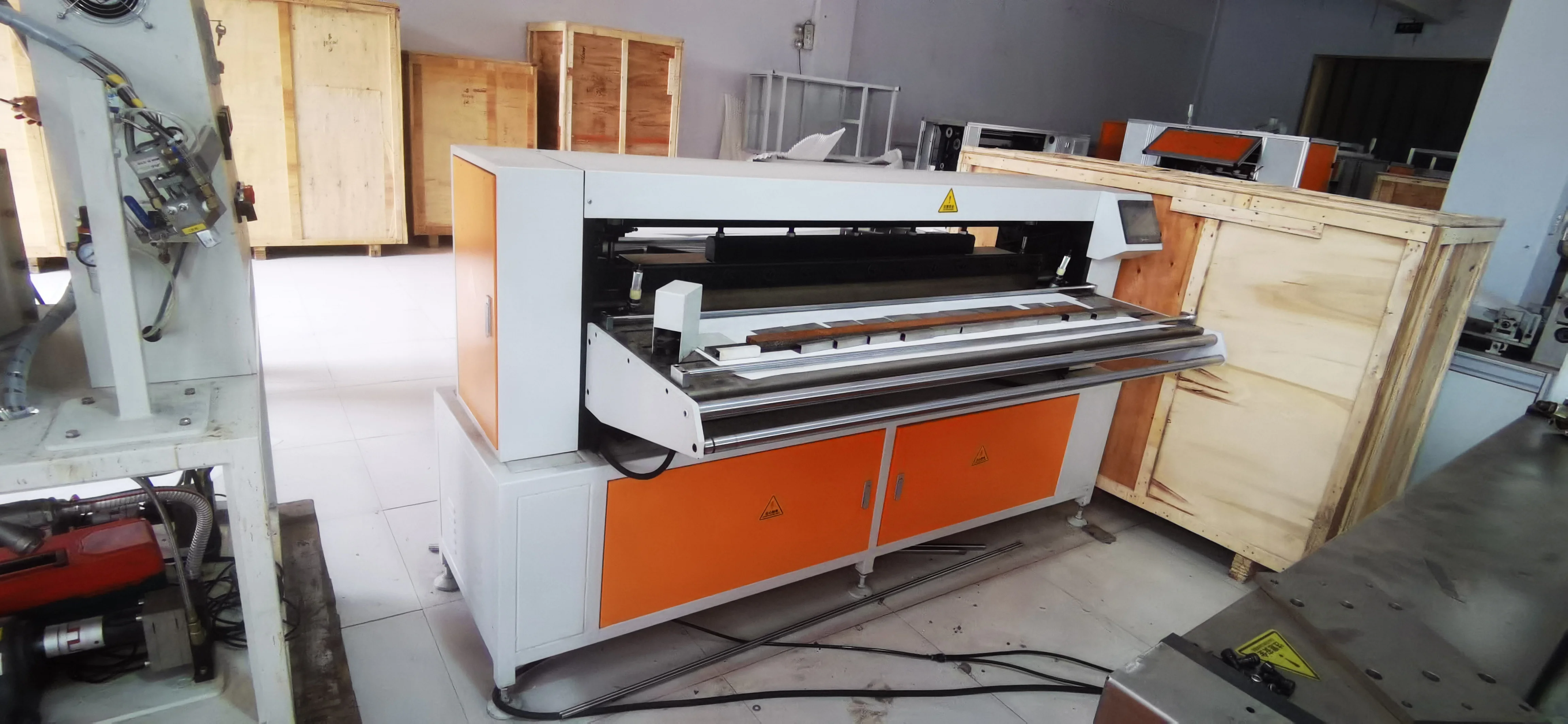 New design Used Knife Paper Filter Air Pleating Machine