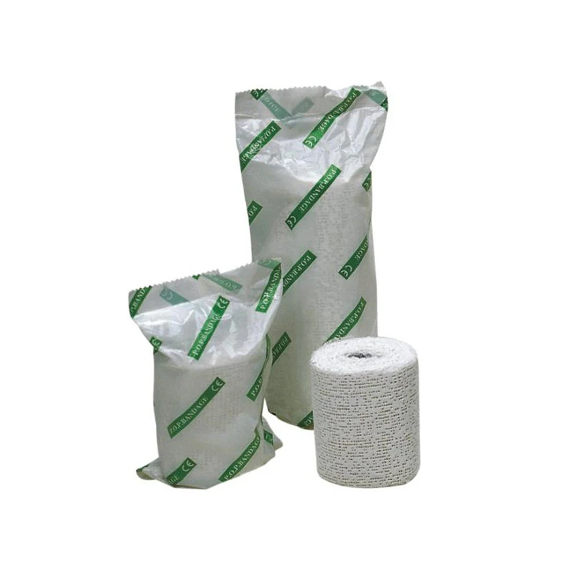 Orthpaedic plaster of paris bandage gypsum plaster POP yesoterapia bandages