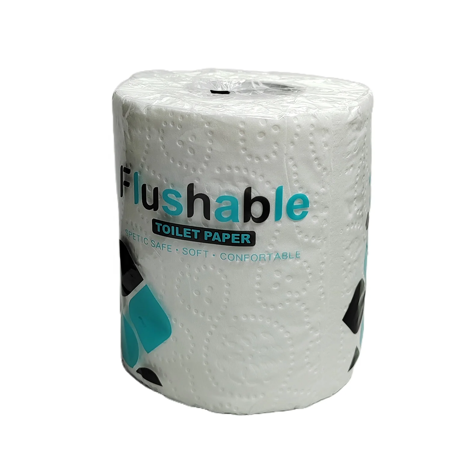 In Stock Wholesale 3 Ply 100g/Roll  Virgin Wood Pulp Toilet Paper Flushable Toilet Tissues for Bathroom