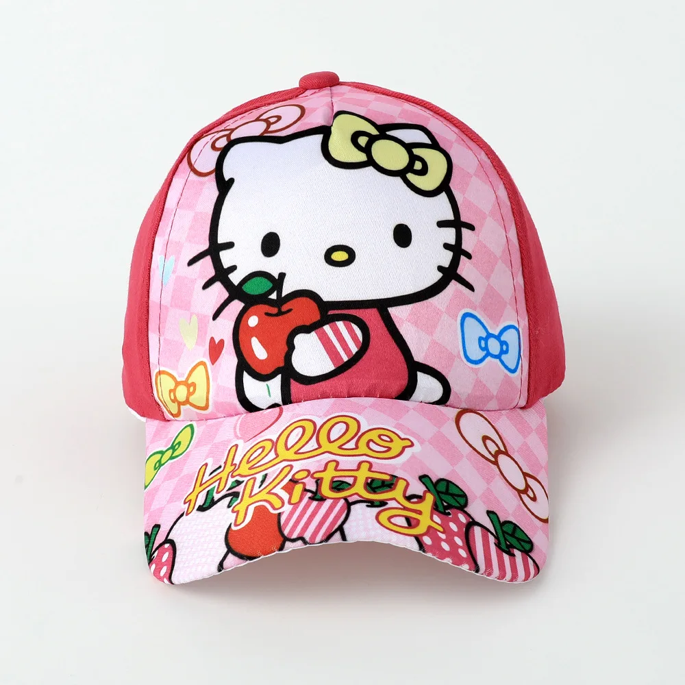 Kids Cartoon Caps Hood Kuromi Melody Duck Tongue Hat Cute Casual Out Door Hats Children