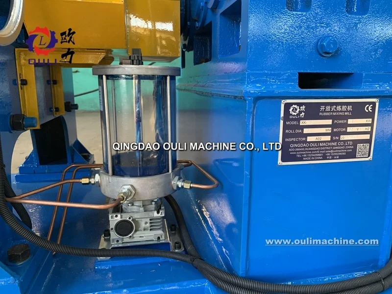 Прямая поставка с завода qingdao ouli открытая мельница двухвальная машина для смешивания силиконовой резины силикона