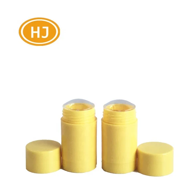 
Transparent 30g 50g 75g Black Color High Quality Empty Deodorant Stick Container Packaging For Personal Use 