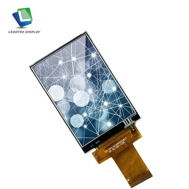 3.5 inch IPS Normally Black 320*480 Resolution Driver IC ILI9488 with SPI/MCU Interface LCD MODULE