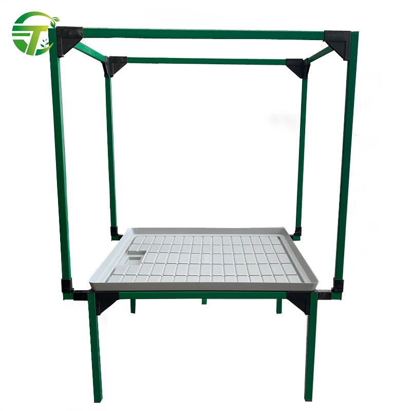 2 яруса гидропоники прожектор стол и отливы лотки