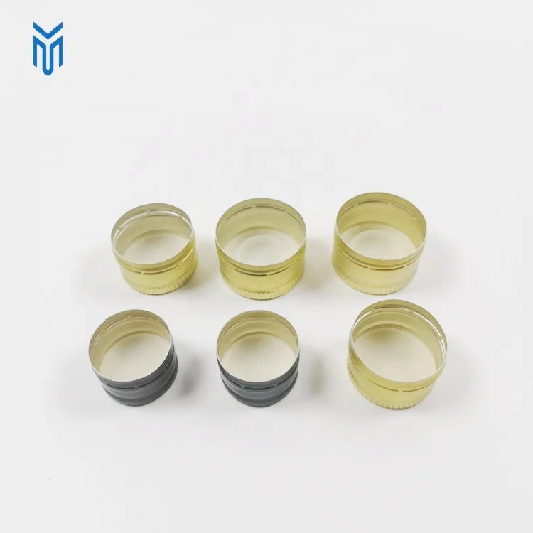 Wholesale 22mm 25mm 28mm Oral Liquid Metal Screw Lid aluminium ropp cap Cough Syrup Bottle Cap